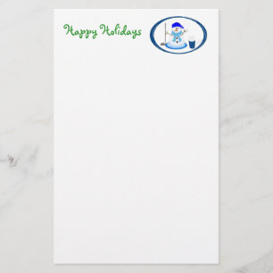 Happy Holidays Stationery