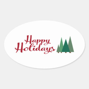 Happy Holidays Sticker