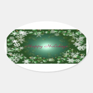 Happy Holidays Sticker