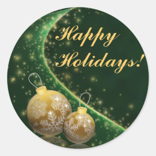 Happy Holidays Sticker