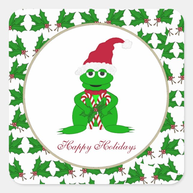 Happy Holidays Stickers (Front)