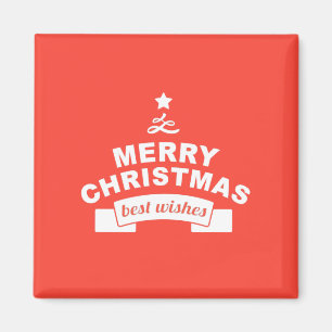 Happy Holidays the Very Best Wishes Magnet