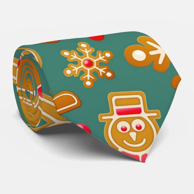 Happy Holidays Tie (Rolled)