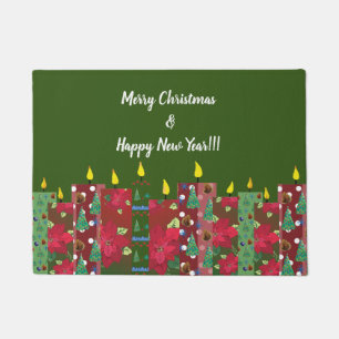 Happy Holidays Time Doormat