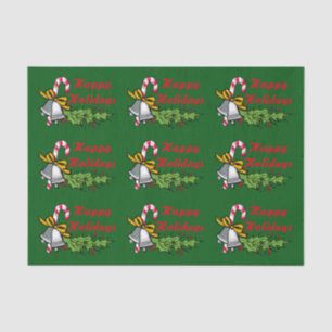 Happy Holidays Tissue Paper