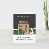Happy Holidays to Property Manager
