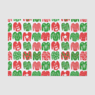 Happy Holidays Ugly Christmas Sweater Gift Tissue Paper