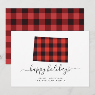 HAPPY HOLIDAYS Warm Wishes From Colorado