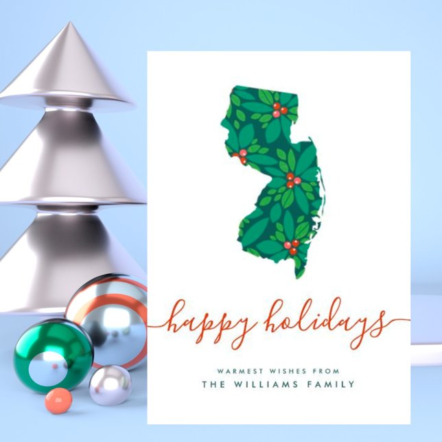 HAPPY HOLIDAYS Warm Wishes From New Jersey (Creator Uploaded)