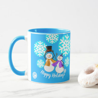 HAPPY HOLIDAYS | Winter Friends | Mug