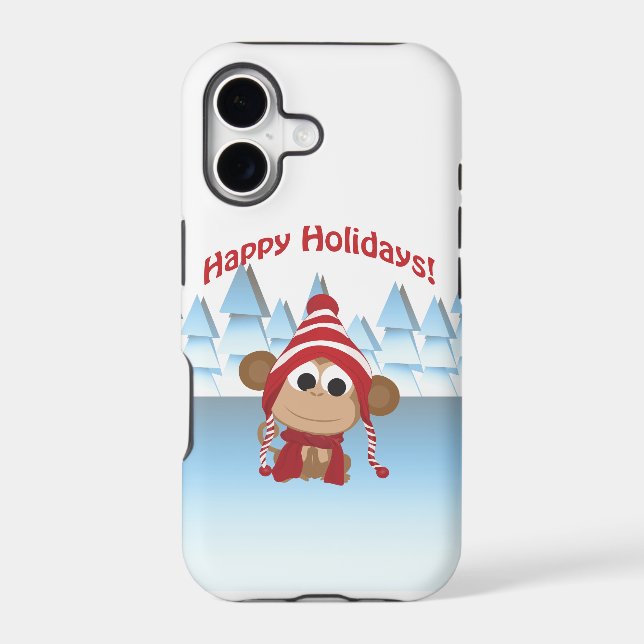 Happy Holidays! Winter Monkey (Back)