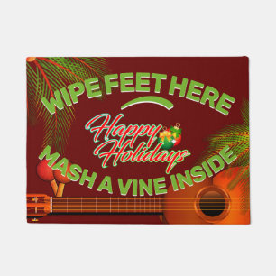 Happy Holidays with Marac and Cuatro Caribbean Doormat