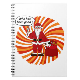Happy Holidays with Santa Notebook