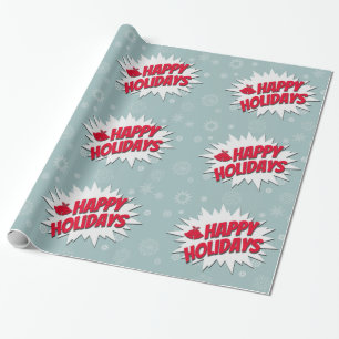 Happy Holidays Wrapping Paper