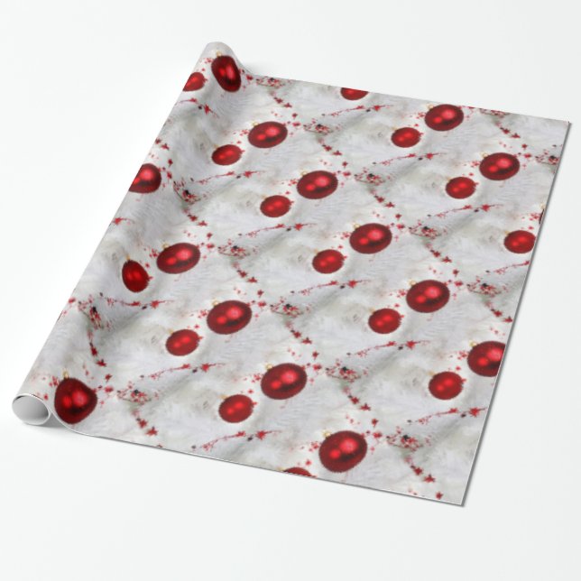 Happy Holidays Wrapping Paper (Unrolled)
