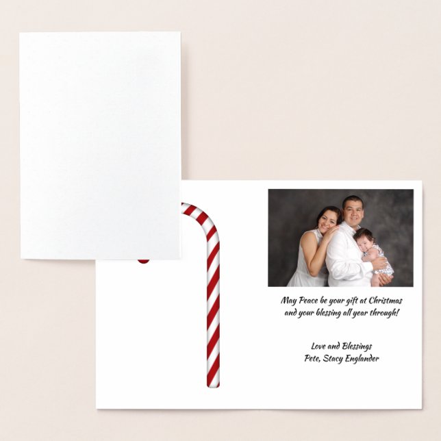 Happy Holidays Y'all, Funny Christmas Design, ZSG Foil Card (Display)