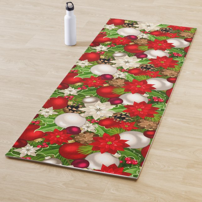 Happy Holidays Yoga Mat (In Situ)