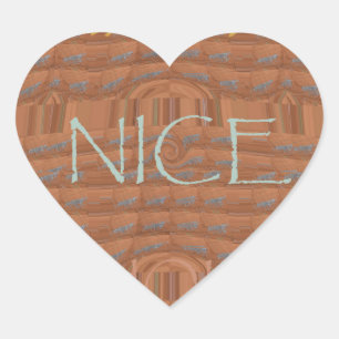 Happy Holidays Zebra Art Print Heart Sticker