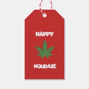 Happy Holidaze Personalised Gift Tags