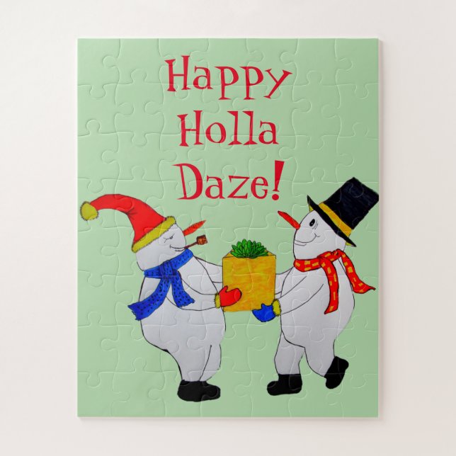 HAPPY HOLLA DAZE JIGSAW PUZZLE (Vertical)