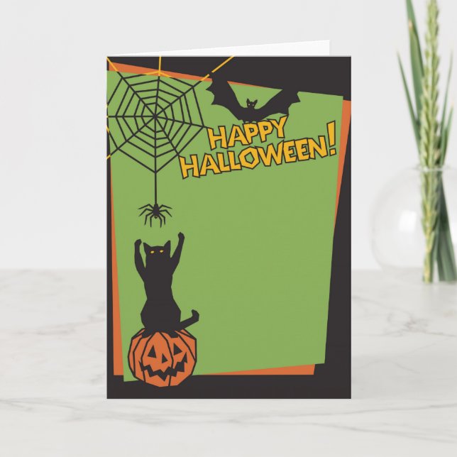 Happy Holloween Card (Front)