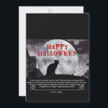 happy holloween  invitation<br><div class="desc">Invitation Card happy holloween</div>