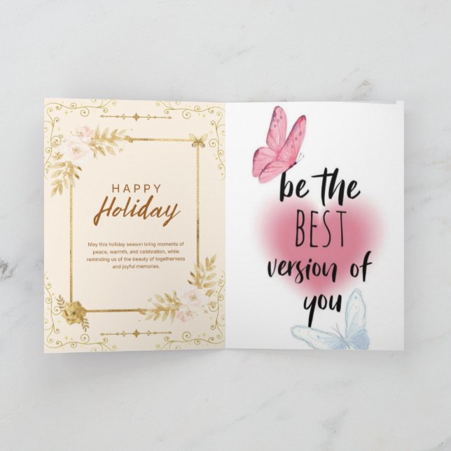 Happy Hollyday Card (Inside)