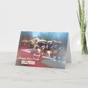 Happy Hollywood Greeting Card! Card