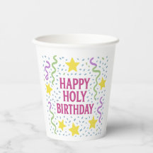 Happy Holy Birthday-Christian Kids Party Paper Cup