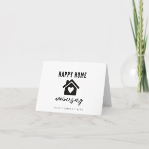 Happy Home Anniversary   Card