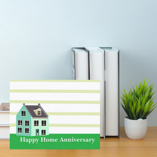 Happy Home Anniversary Realtor Card
