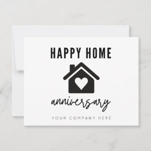 Happy Home Anniversary Realty Card