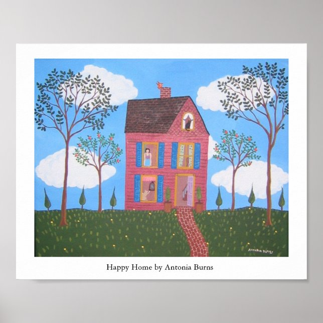 Happy Home Poster (Front)