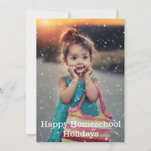 Happy Homeschool Holidays Holiday Card