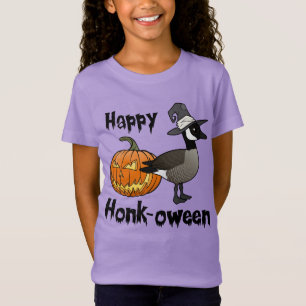 Happy Honk-oween Funny Canada Goose Halloween T-Shirt