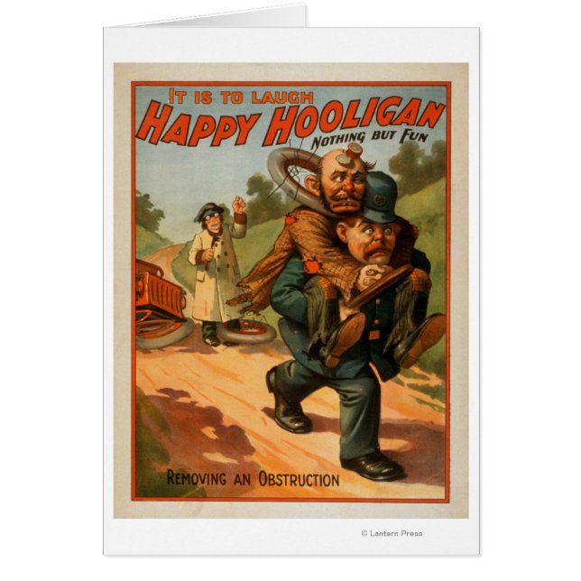 Happy Hooligan "It is to Laugh" Theatre Poster (Front)