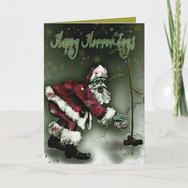 Happy Horror Days Holiday Card (Front)