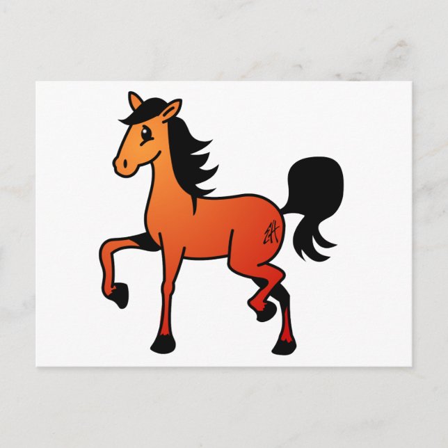 Happy Horse Postcard (Front)