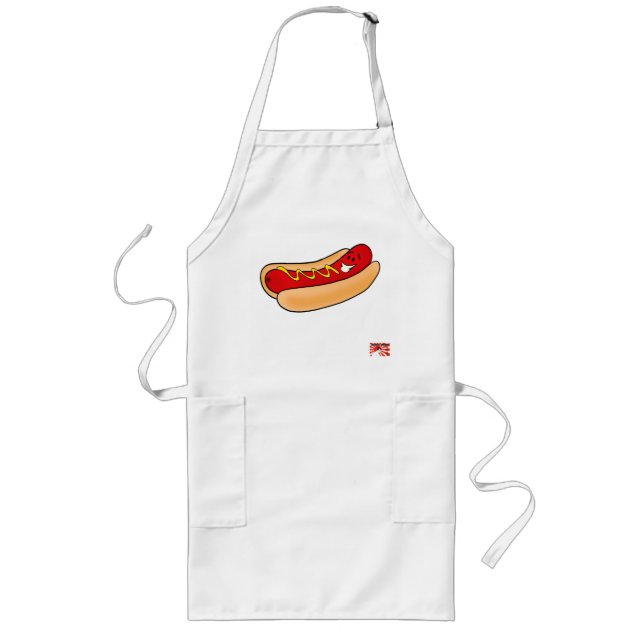 Happy Hot Dog Grill Apron (Front)
