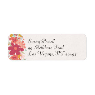 Happy Hot Pink Flower Splash