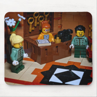 Happy Hotel Toy Photography Mouse Mat