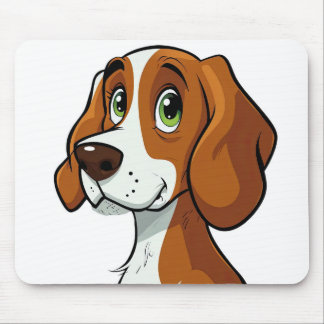 “Happy Hound” Mouse Pad