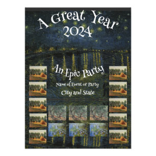 Happy Hour 2024 Bachelor Bachelorette Retirement Photo Print