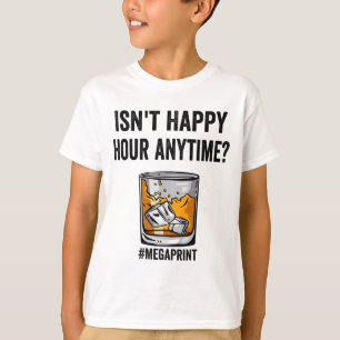 Happy Hour Anytime Mega Print T-Shirt