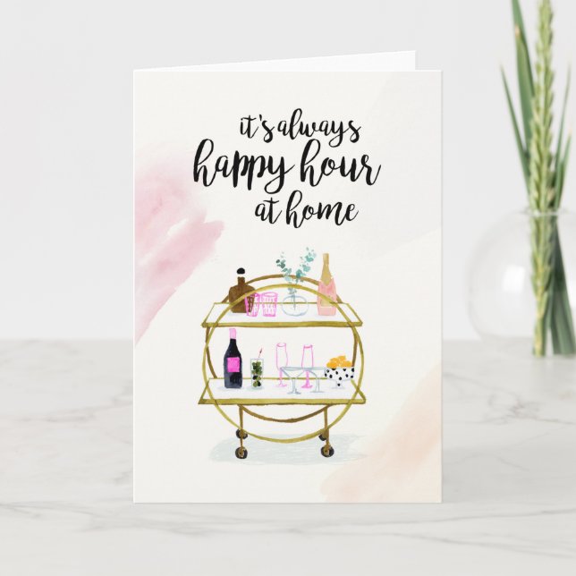 Happy Hour at Home I Card (Front)
