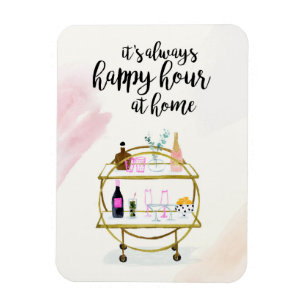 Happy Hour at Home I Magnet