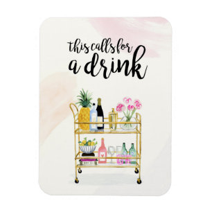 Happy Hour at Home II Magnet