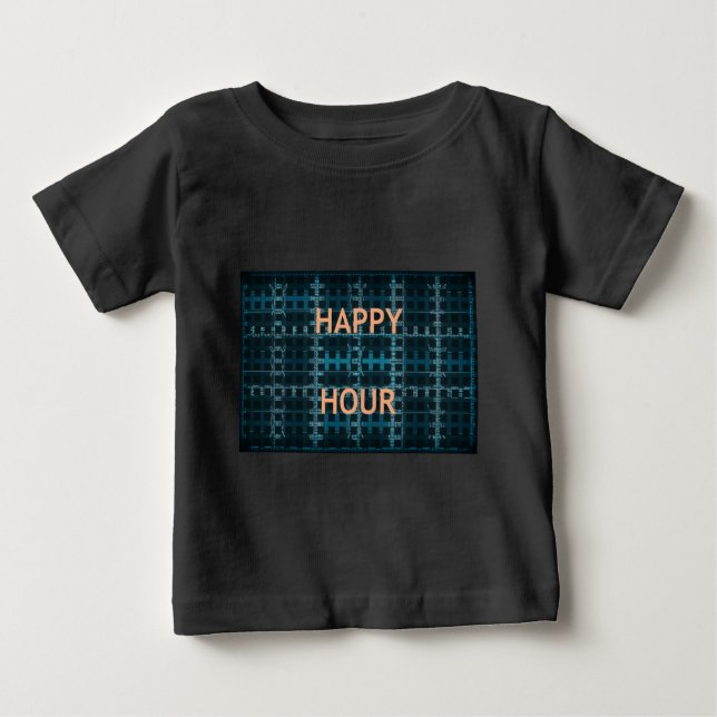 Happy Hour Baby T-Shirt (Front)