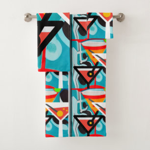 Happy Hour Bath Towel Set