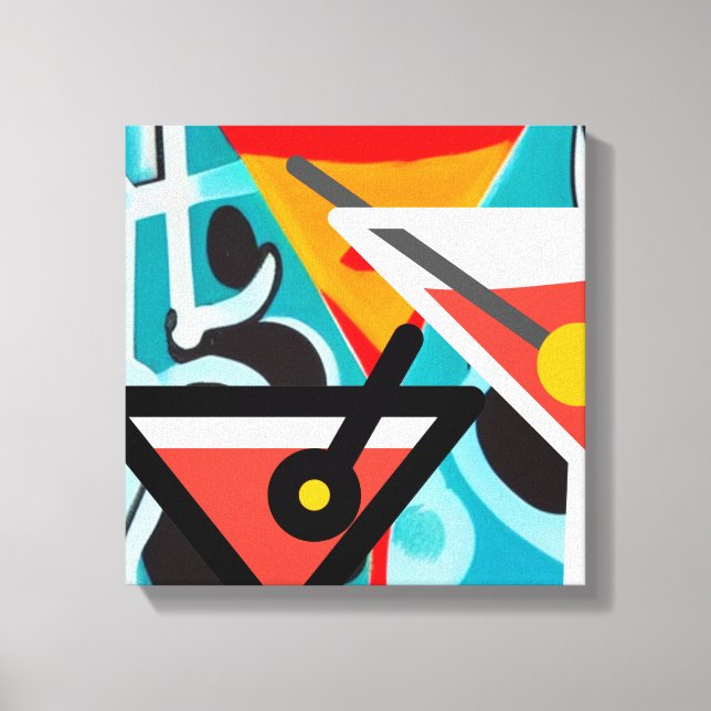 Happy Hour Canvas Print (Front)